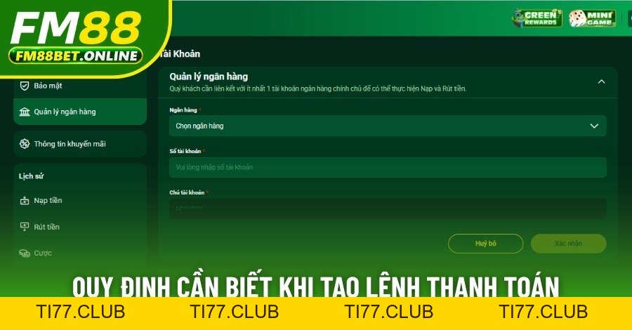 Rút Tiền Fm88 - 3 Cách Chuyển Thưởng Về Tài Khoản Rút Tiền Fm88 - 3 Cách Chuyển Thưởng Về Tài Khoản