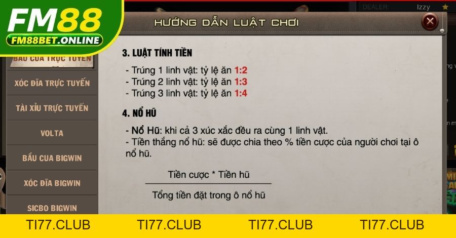 Bầu Cua Fm88 - Hướng Dẫn Luật Cùng Cách Cá Cược Bầu Cua Fm88 - Hướng Dẫn Luật Cùng Cách Cá Cược